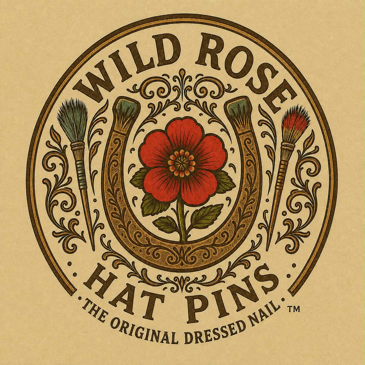 Wild Rose Hat Pins logo